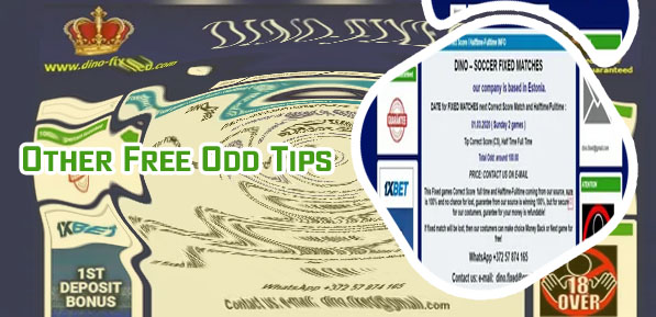 Free vip soccer tips today