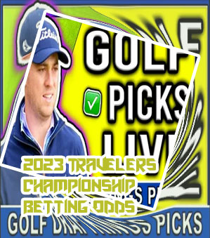 Odds for the travelers championship